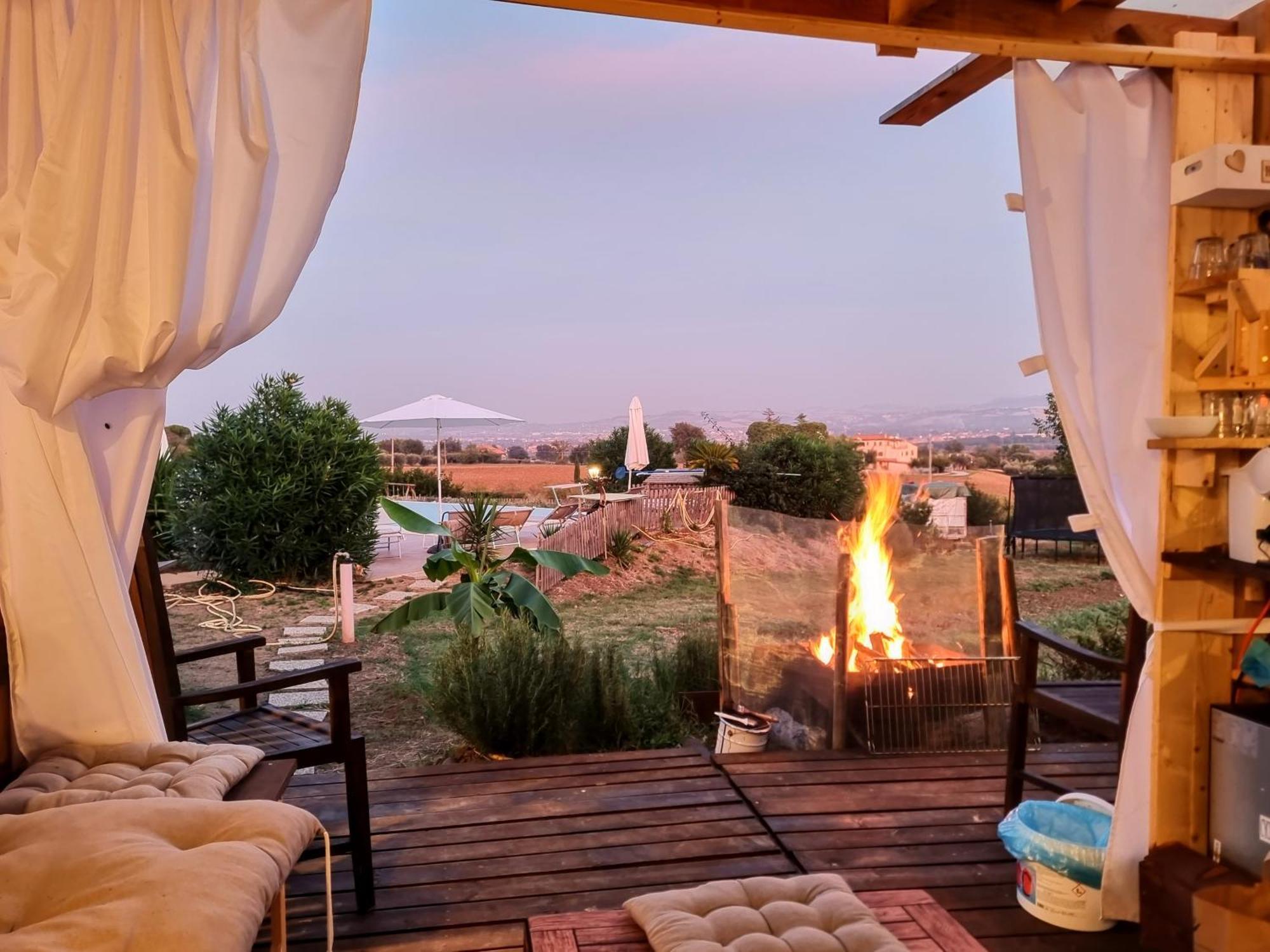 Agriturismo Rosa Antica Monte San Vito Luaran gambar