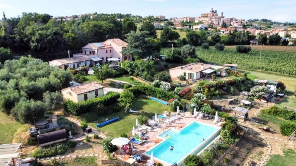 Agriturismo Rosa Antica Monte San Vito Luaran gambar